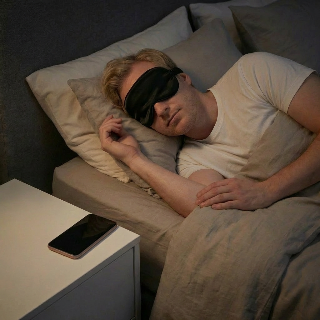 Charge mentale et sommeil : s’endormir plus vite avec un masque